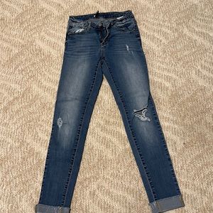 Kancan Distressed Skinny Jean